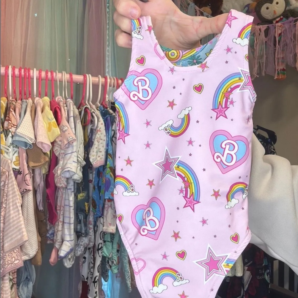 Posh peanut Barbie reversible one piece 0-3 months
